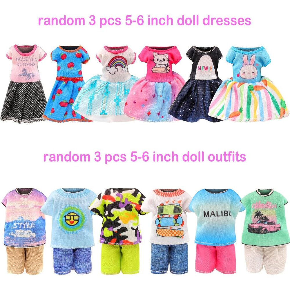 29 Piece Wilderness Adventure Clothes & Accessories for 5.3-6" Dolls (Chelsea) - Picture 5 of 5